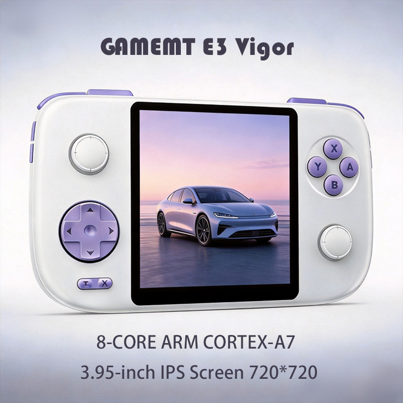 Retro Gaming Kiosk - NEW GAMEMT E3 Vigor 3.95インチ 720*720