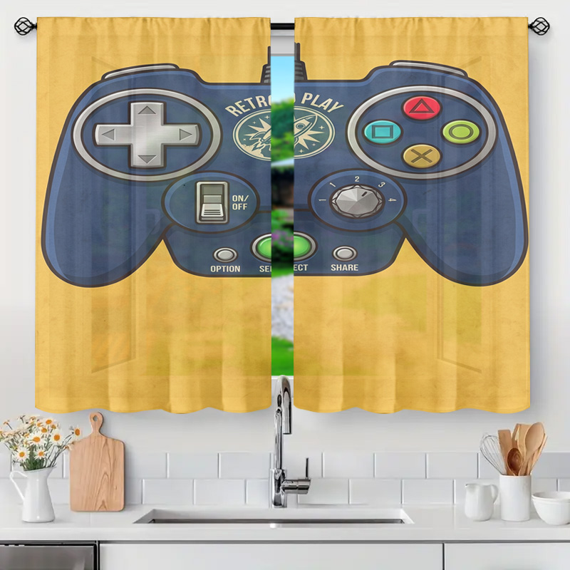 ゲーミングコントローラーカーテンパネルレトロビデオゲームウィ - Retro Gaming Youtube のレビューと価格