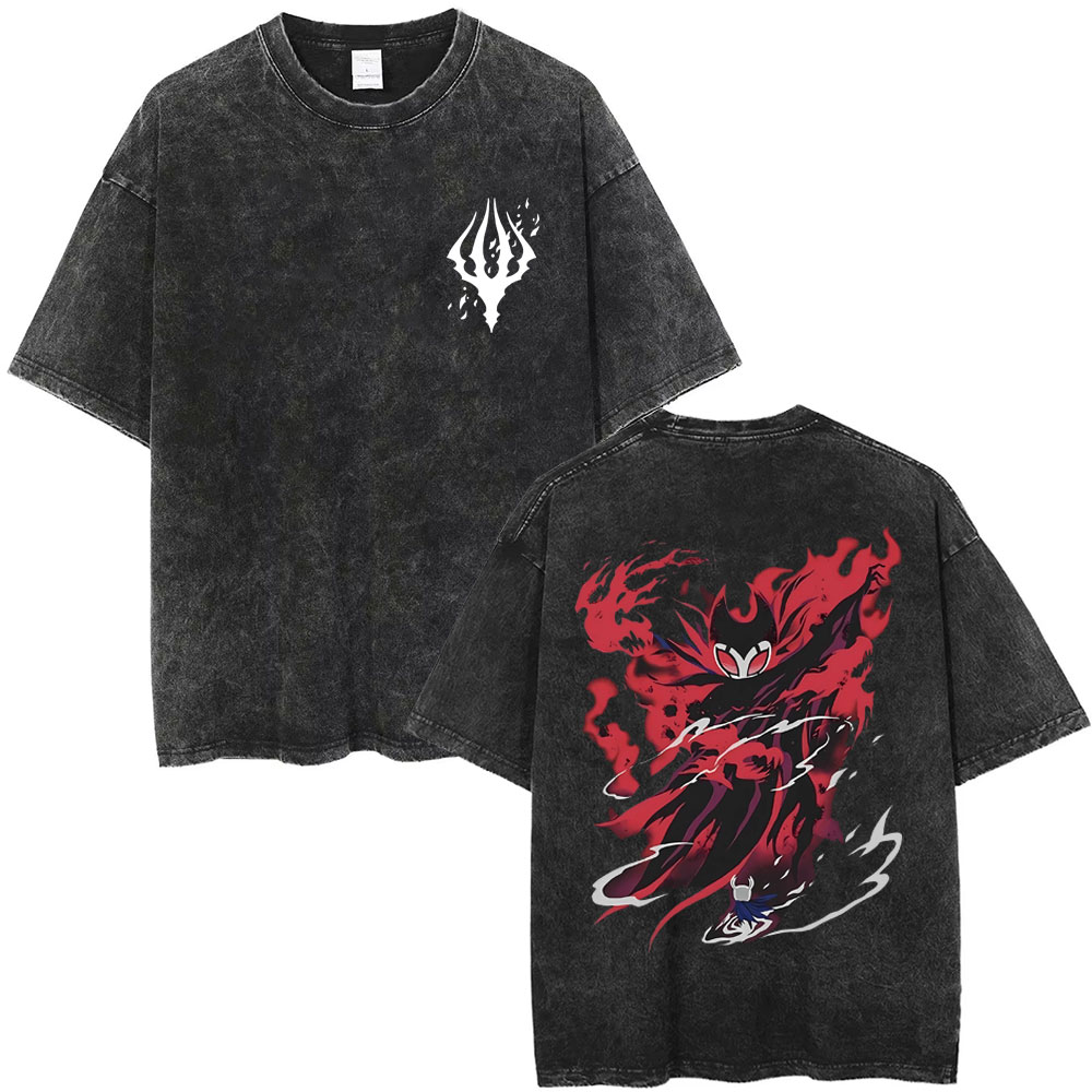 ウォッシュドヴィンテージゲーム ホロウナイト 両面プリントT - Retro Gaming T Shirt のレビューと価格