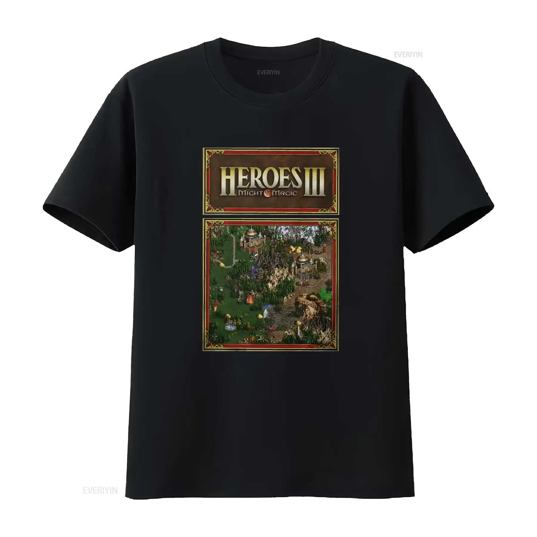 ヒーローズ マップ オブ マイト アンド マジック III  - Retro Gaming T Shirt のレビューと価格